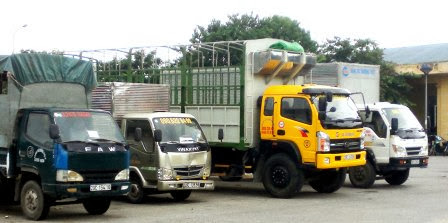 Cho thuê xe tải, Dịch vụ xe tải chở hàng tại Hà Nội, Cho thuê xe nâng 